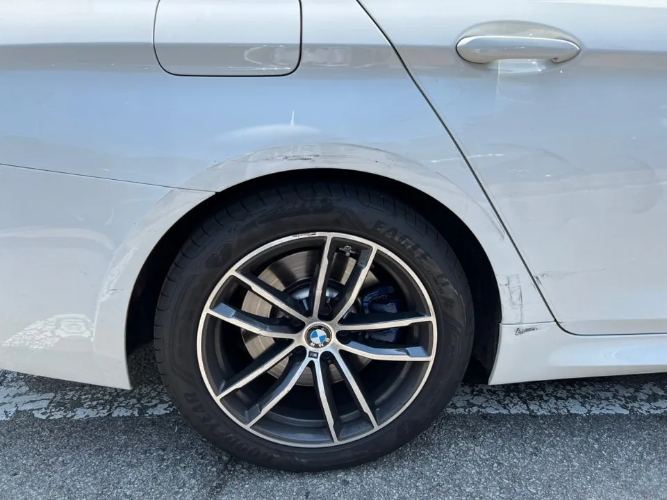 BMW 5 Series ceramic coating installation result