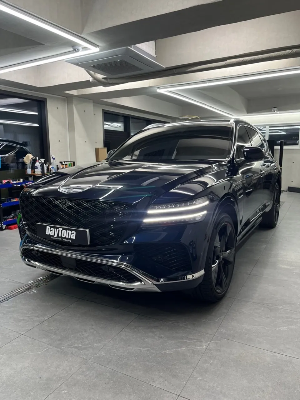 Genesis GV80 PPF施工事例｜費用目安と仕上がり 施工写真 3-3