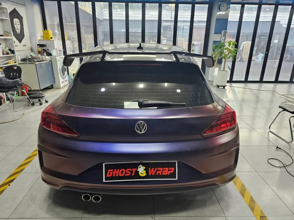 Volkswagen Sciroccoのカーラッピング事例｜費用目安・仕上がり 施工写真 1-3