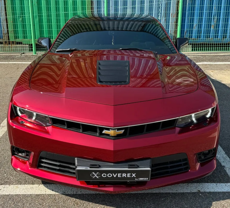 Chevrolet Camaro vinyl wrap - Camaro RS Vinyl Wrap Review: Vampire Red HANYA Film photo 3