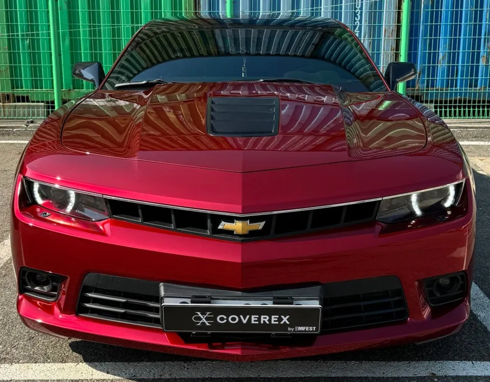 Chevrolet Camaro vinyl wrap - Camaro RS Vinyl Wrap Review: Vampire Red HANYA Film photo 4
