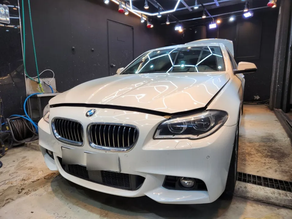 BMW 5 Series paint correction installation result
