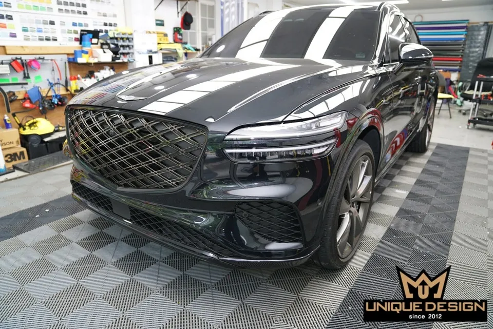 Genesis GV70のガラスコーティング事例|費用目安・仕上がり 施工写真 3-1
