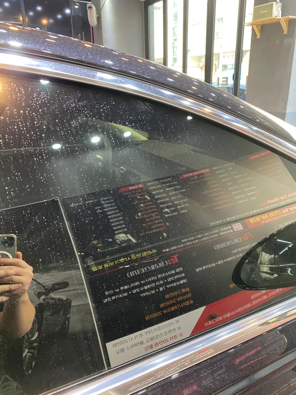 Genesis G80のガラスコーティング事例|費用目安・仕上がり 施工写真 2-1
