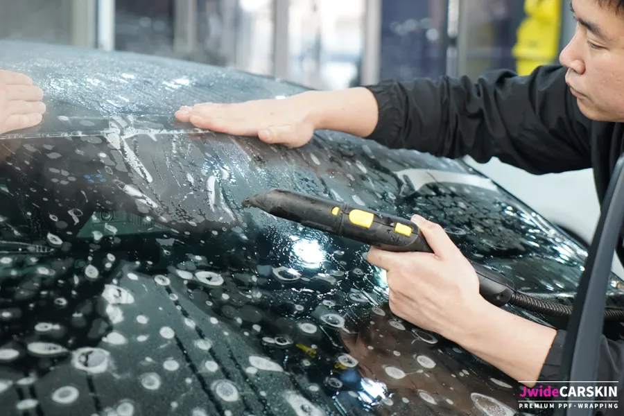 Hyundai Stinger ppf - Hyundai Stinger PPF Review: Windshield Protection from Chips photo 5