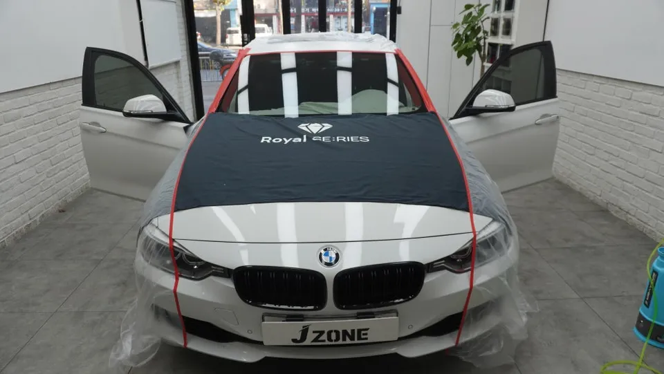 BMW 3 Series PPF施工事例|費用目安と仕上がり 施工写真 1-2