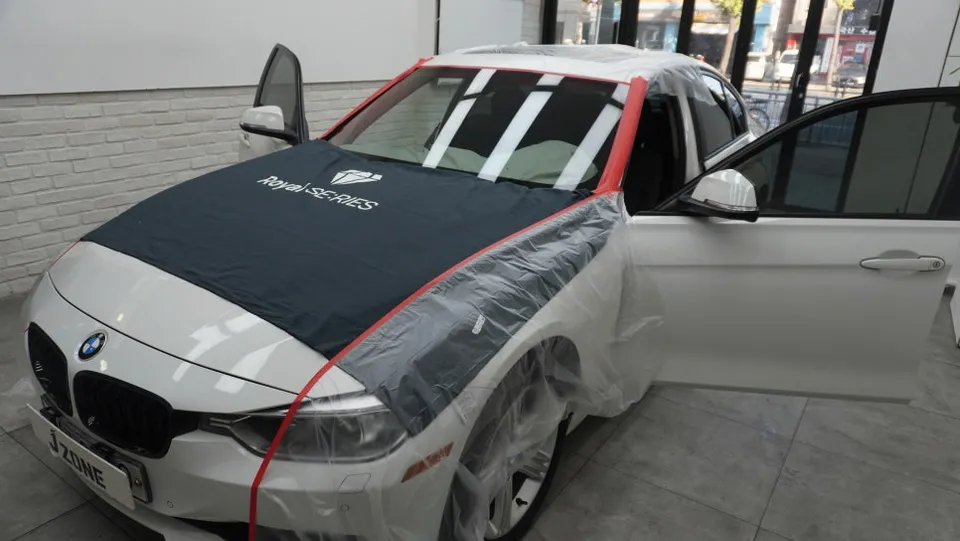 BMW 3 Series PPF施工事例|費用目安と仕上がり 施工写真 1-3