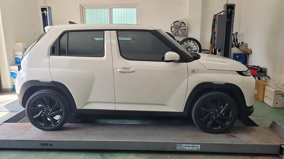 Hyundai Casperのホイールリペア・塗装事例 写真