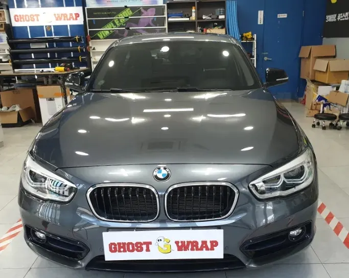 BMW 118d カーラッピング事例｜費用目安・仕上がり 施工写真 1-3