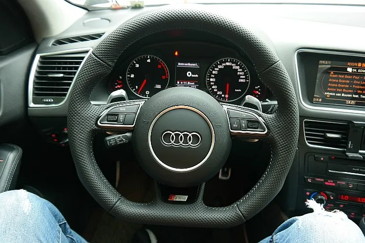 Audi A6 steering wheel - Audi A6 Steering Wheel Customization Review photo 3