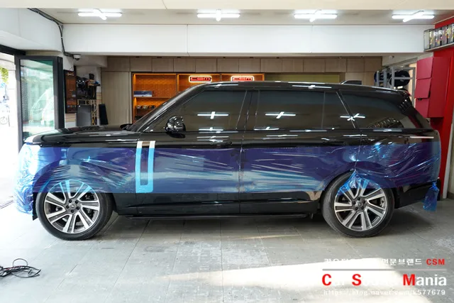 Land Rover Range Roverのカーオーディオ施工事例 施工写真 3-2