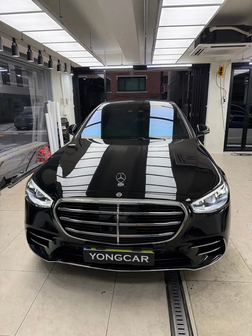 Mercedes-Benz S-Class ppf installation result