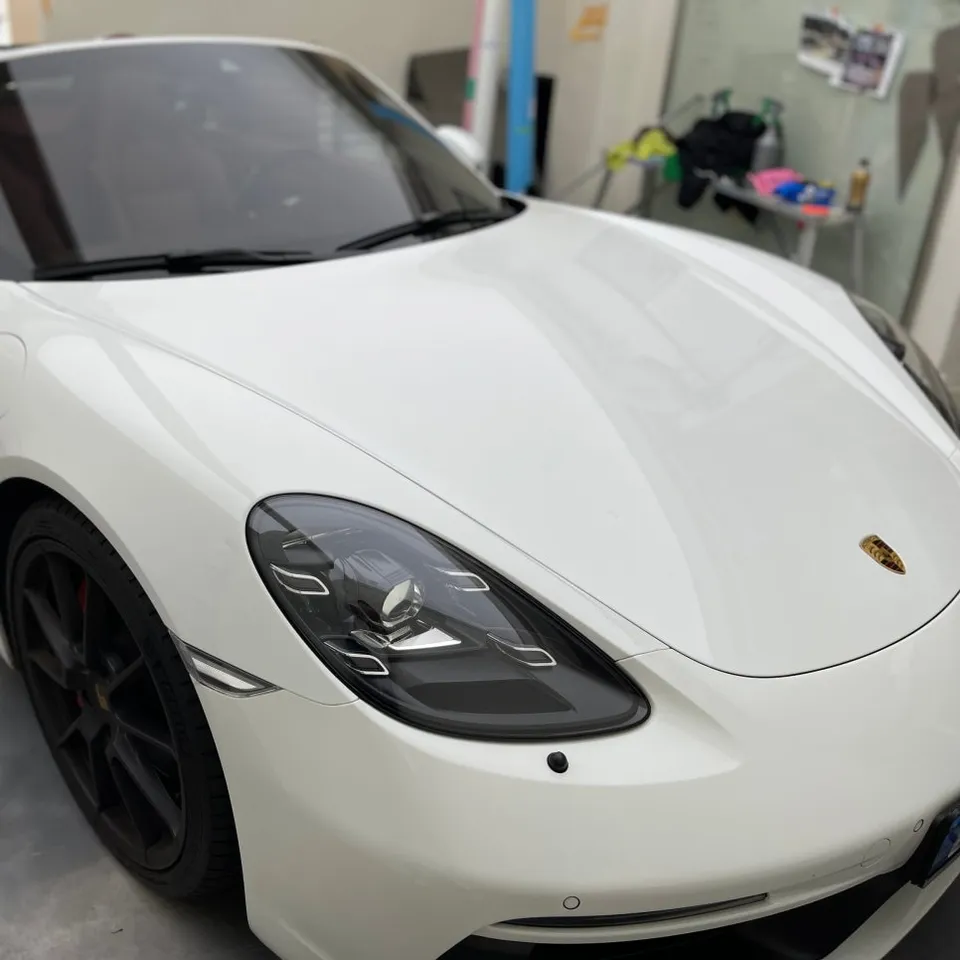 Porsche Boxster vinyl wrap - Porsche Boxster Vinyl Wrap Review: Sakura Pink Cost & Results photo 4