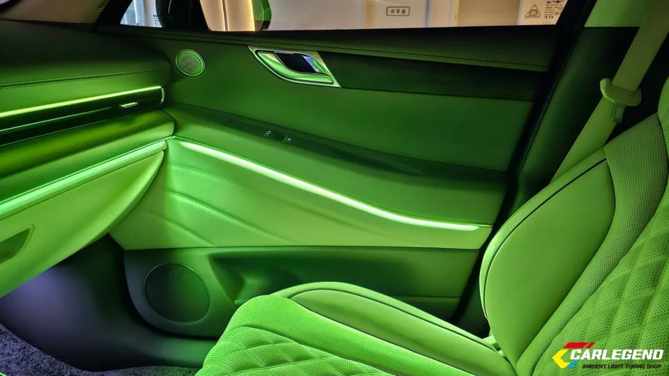 Genesis GV80 ambient lighting - Genesis GV80 Ambient Lighting Upgrade Review photo 3