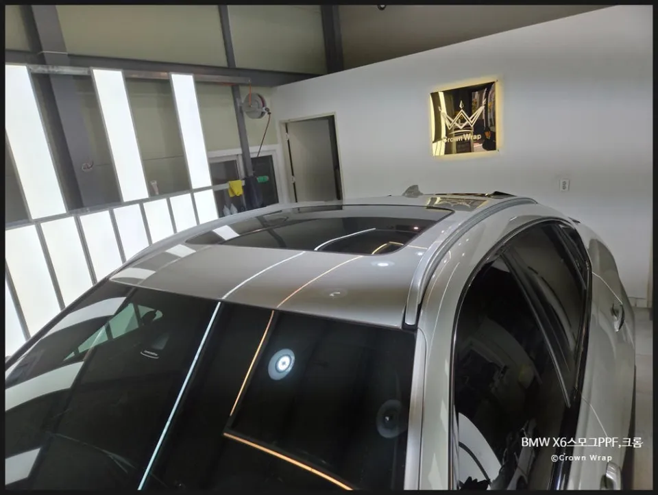 BMW X6 ppf - BMW X6 PPF Review: Smoked Headlights & Chrome Delete photo 3