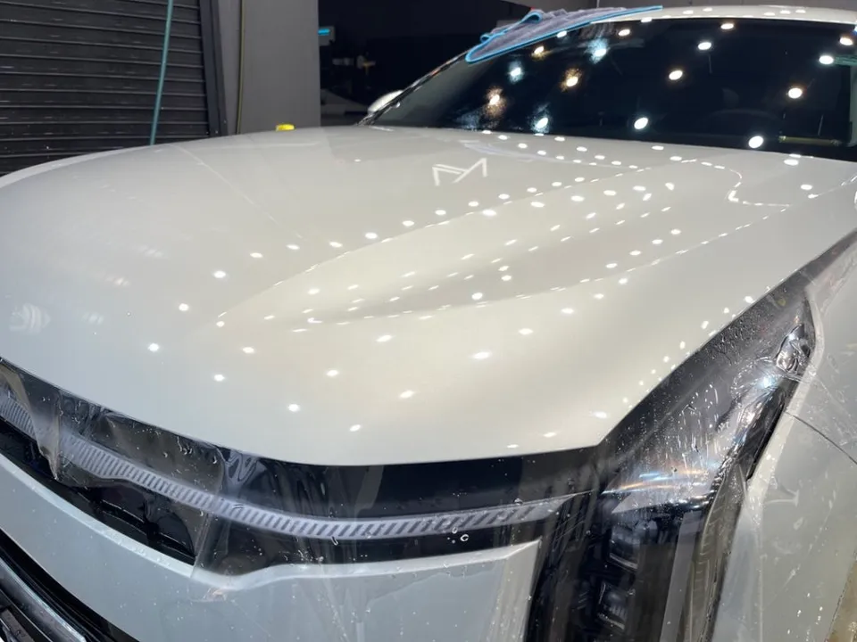 Kia K8のPPF施工事例|飛び石傷から愛車を守る 施工写真 1-3