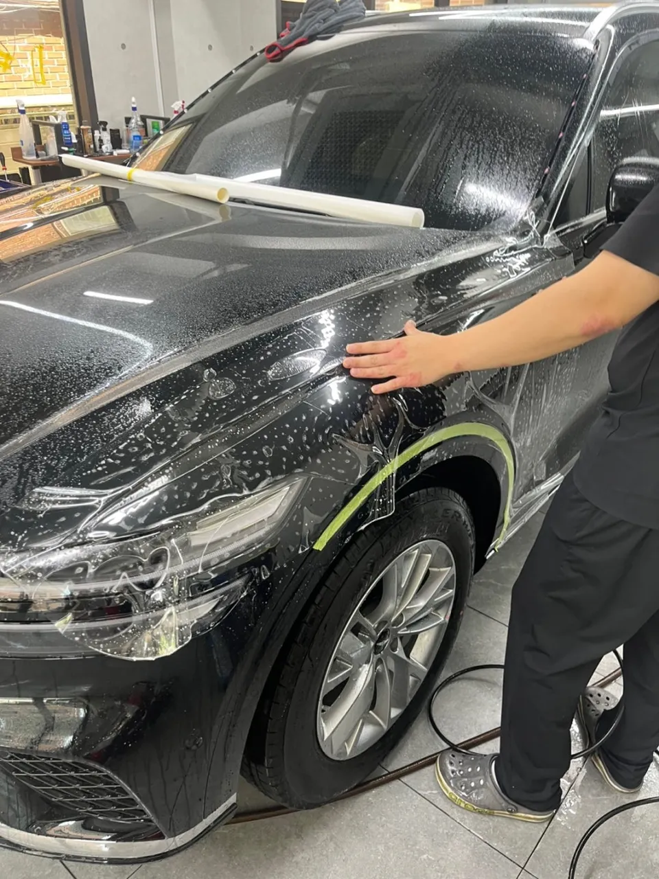 Genesis GV70のPPF施工事例｜費用目安と仕上がり 施工写真 6