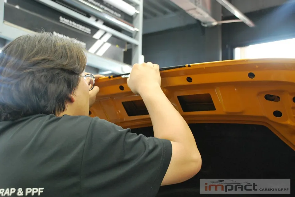 MINI MINI Cooperのカーラッピング事例|費用目安・仕上がり 施工写真 2-1
