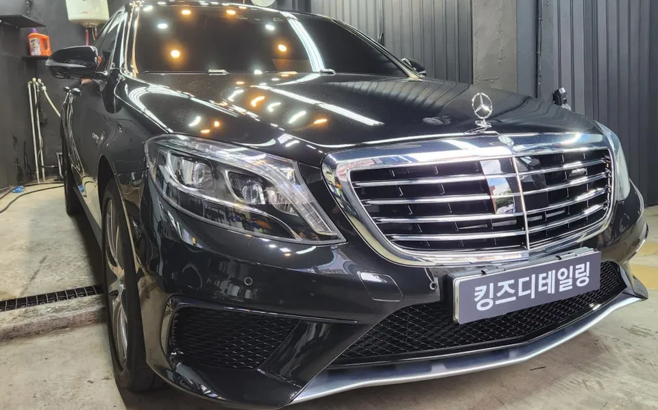 Mercedes-Benz S63 AMGのガラスコーティング事例|費用目安・仕上がり 施工写真 3-2