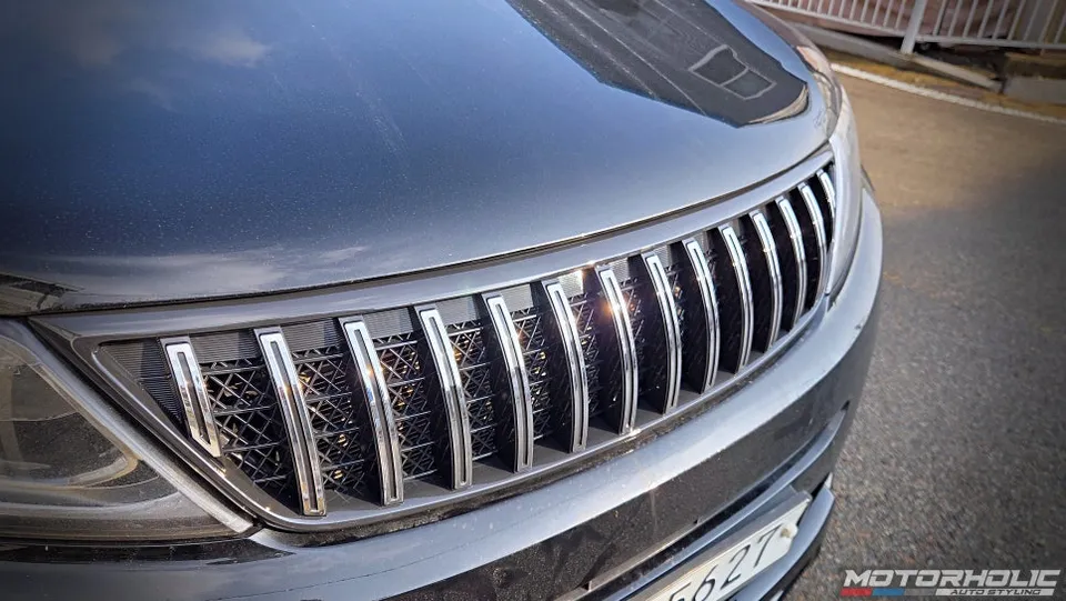 Kia Sorento R body kit - Kia Sorento R Body Kit Review: Zest Front Dam Installation photo 5