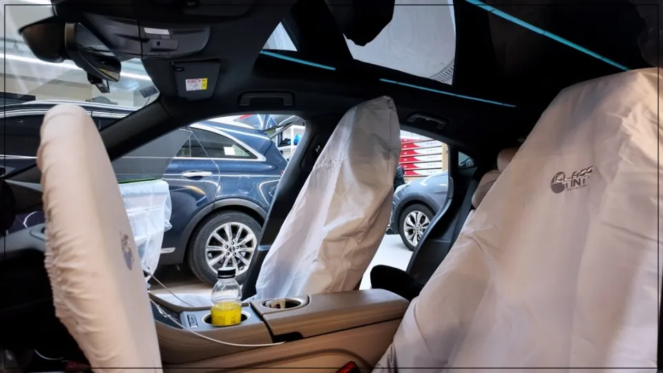 Porsche Taycan window tinting - Porsche Taycan Window Tinting Review — Premium Ceramic Upgrade photo 3