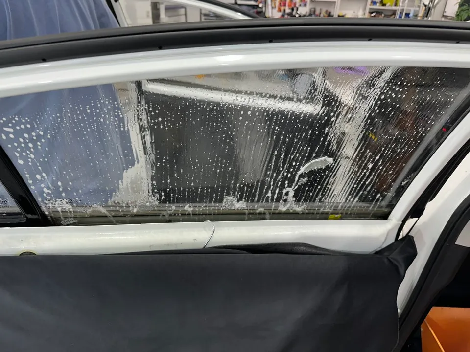 Kia K3 window tinting - Kia K3 Window Tinting Review: Nexgard Boss 2 Re-application photo 6