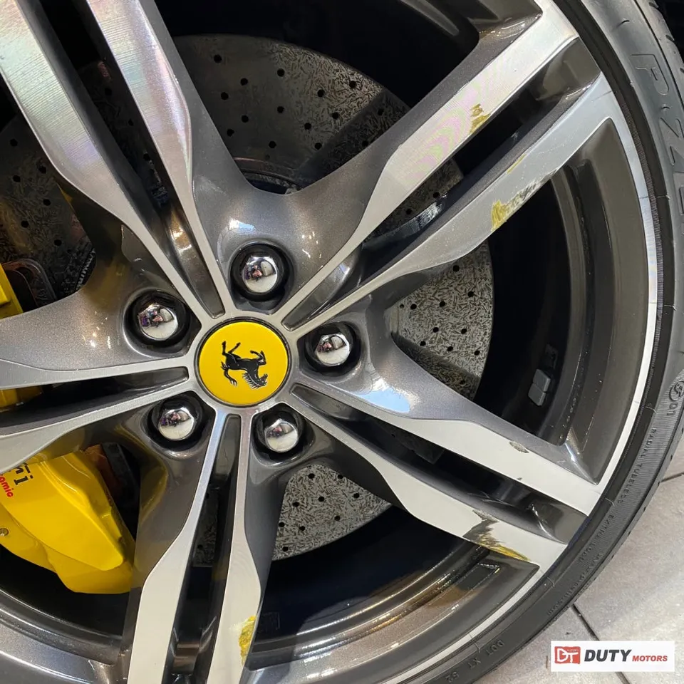 Ferrari Portofino wheel repair - Ferrari Portofino Wheel Repair & Painting Review photo 3