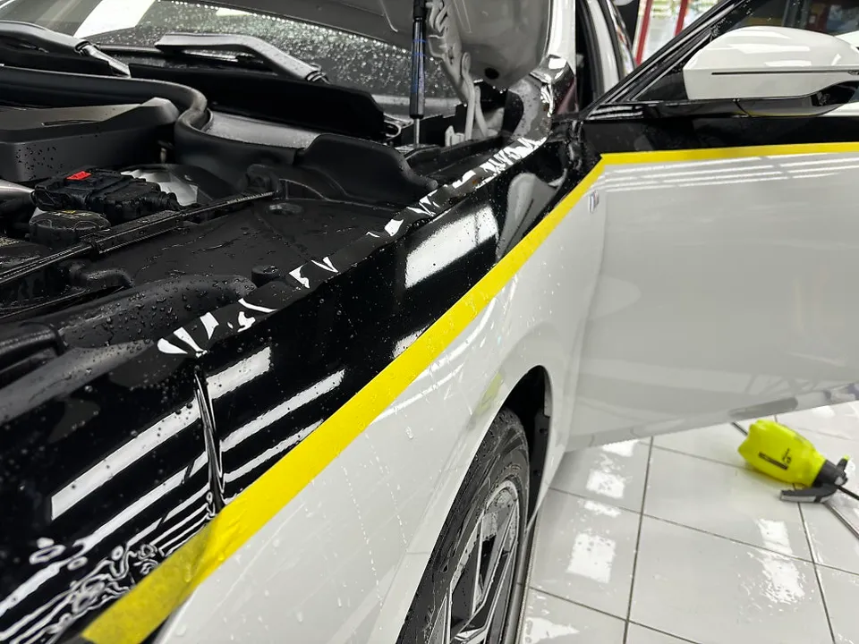BMW 5 Series G60 PPF施工事例｜デュオトーンフィルム 施工写真 1-2