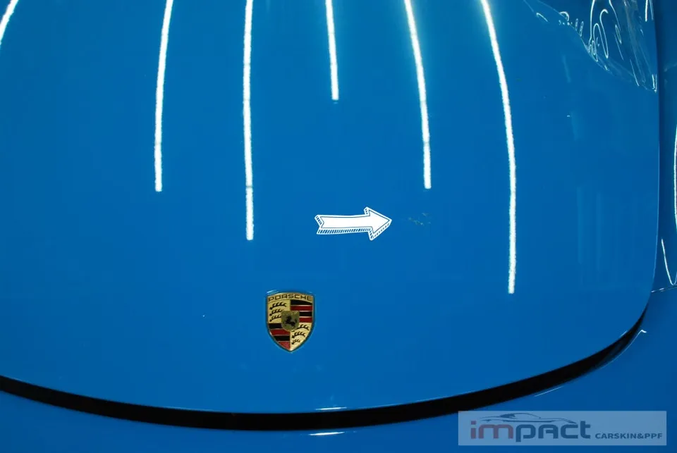ポルシェ 718 Boxster PPF施工事例｜費用目安・仕上がり 施工写真 3-1