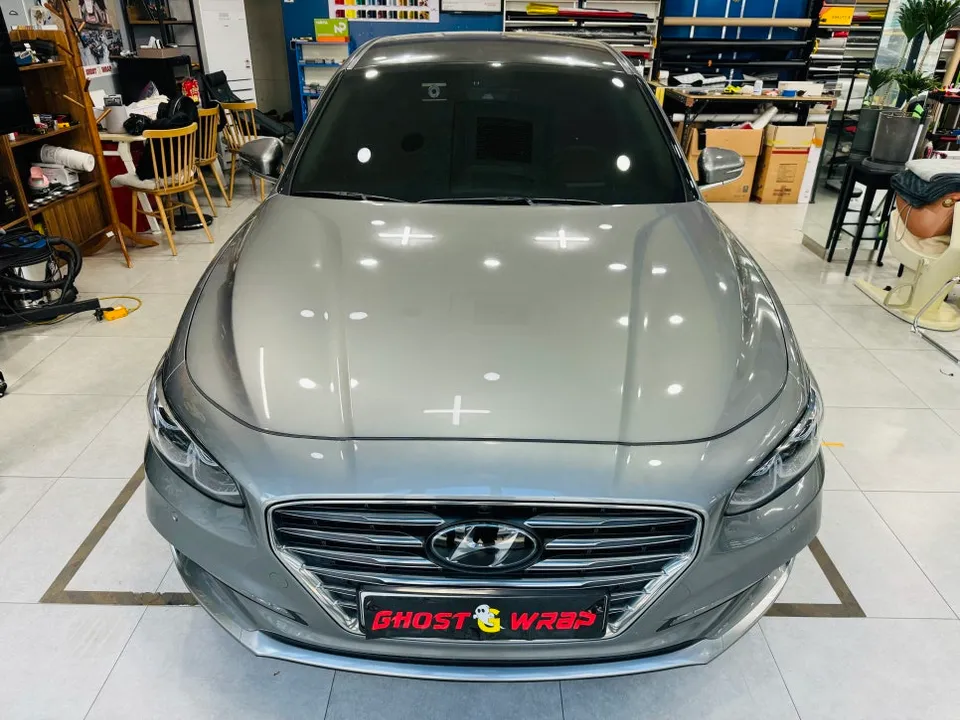 Hyundai Grandeur IGのカーラッピング事例｜費用目安・仕上がり 施工写真 1-3
