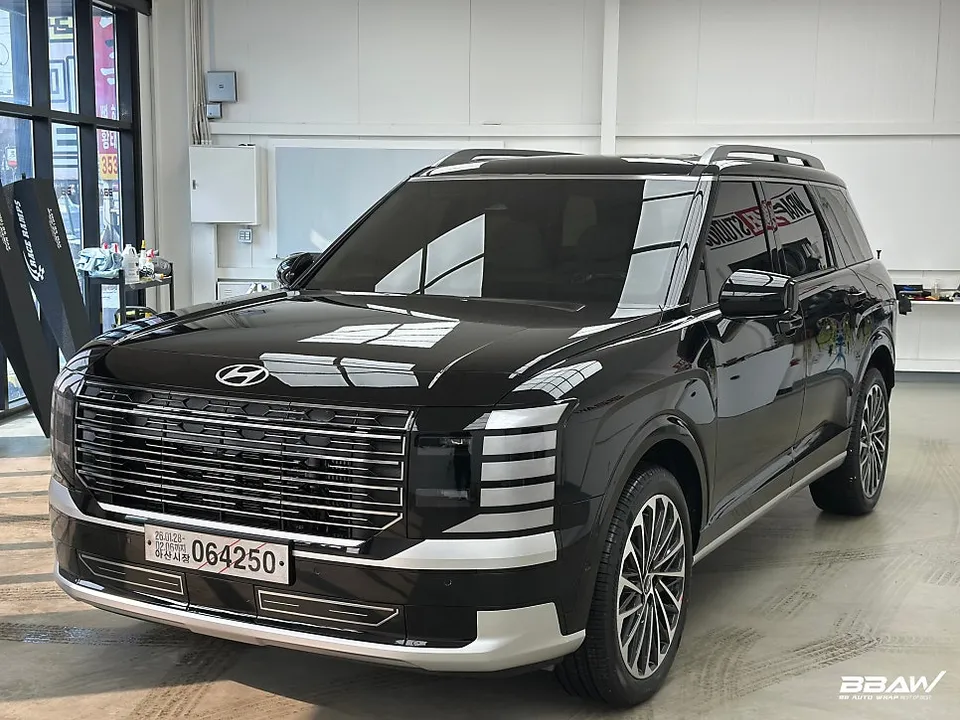 Hyundai Palisade vinyl wrap - Hyundai Palisade Vinyl Wrap Review: All-Black Chrome Delete photo 3