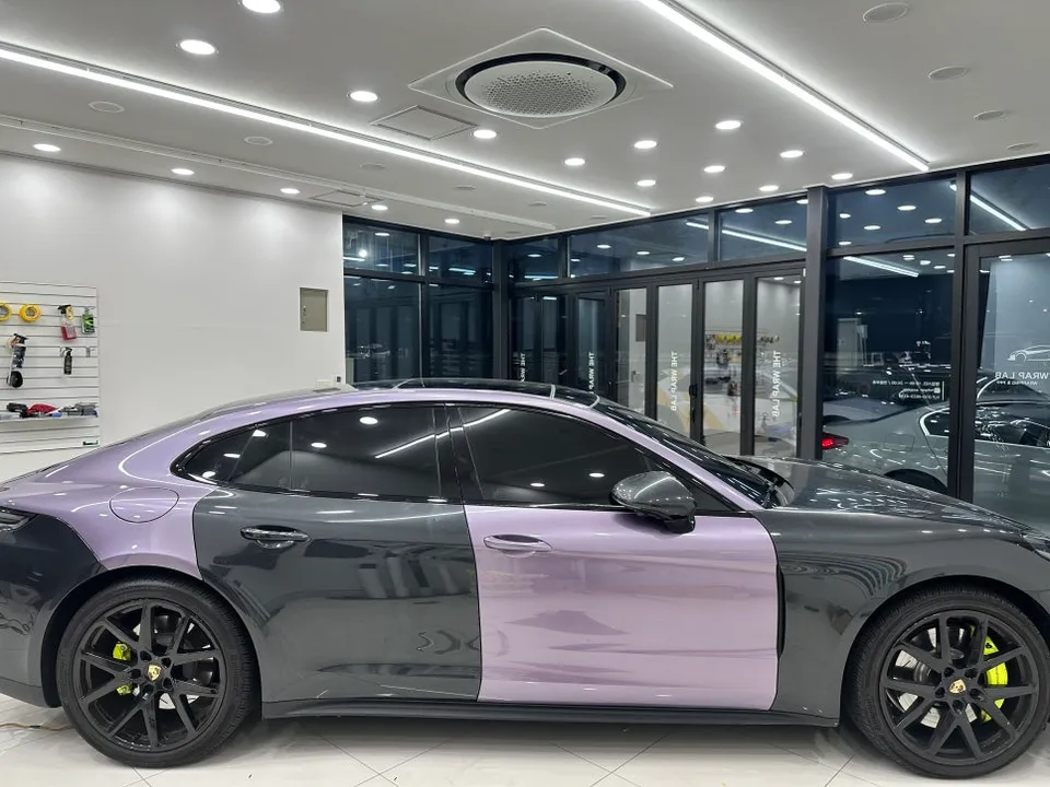 Porsche PanameraのPPF施工事例 施工写真 5