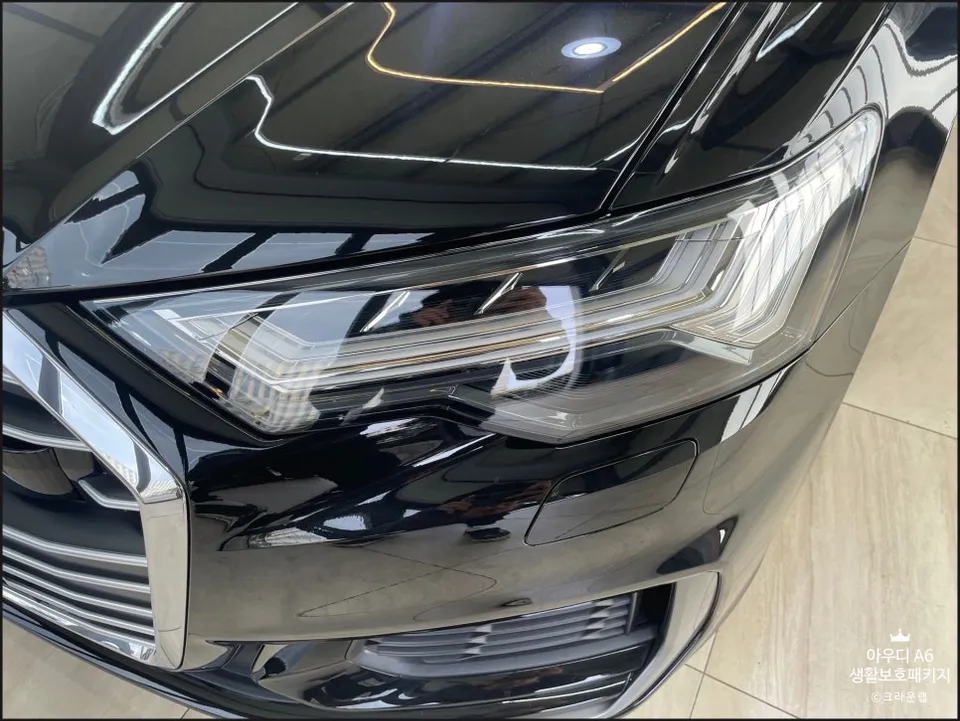 Audi A6 PPF施工事例|韓国での実例紹介 施工写真 3-2