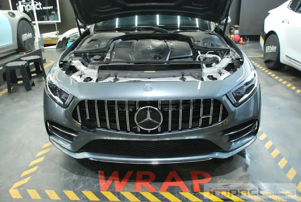 Mercedes-Benz CLSのPPF施工事例|費用目安と仕上がり 施工写真 1-3