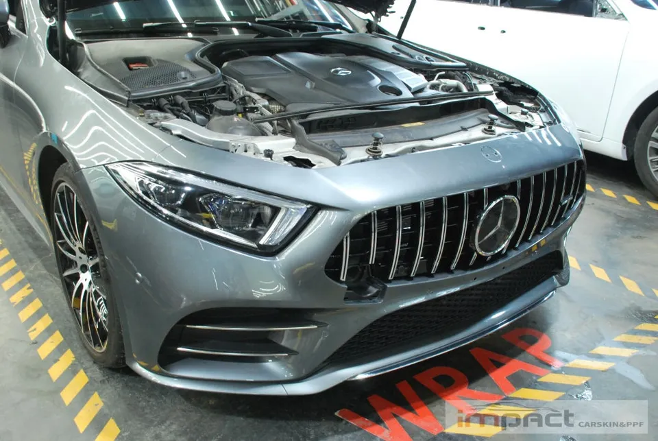 Mercedes-Benz CLSのPPF施工事例|費用目安と仕上がり 施工写真 2-3