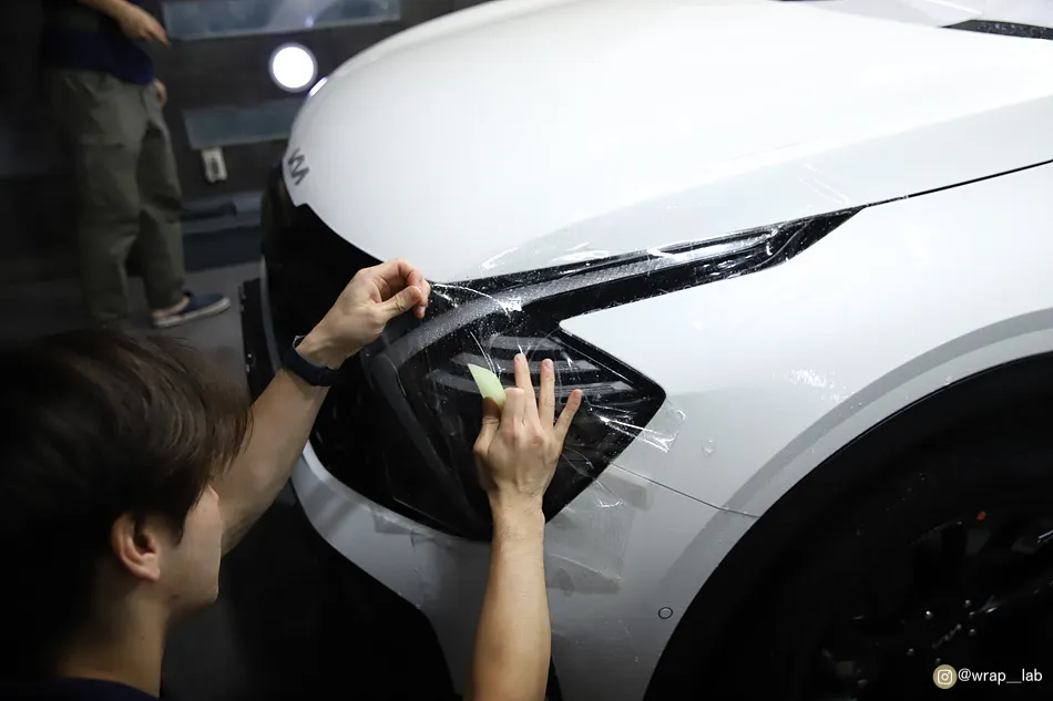 Kia SportageのPPF施工事例 施工写真 5