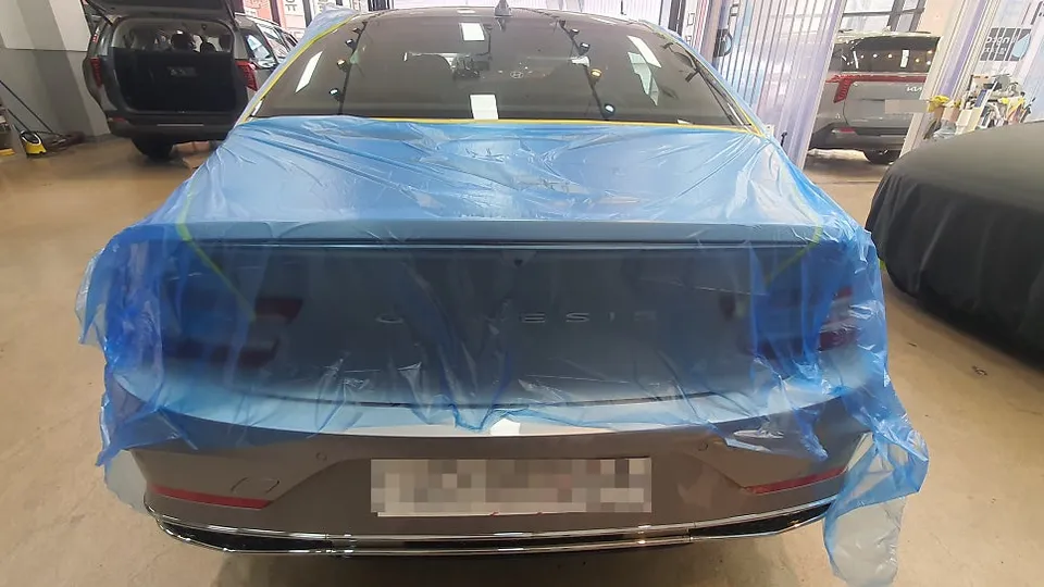 Genesis G80 new car package - Genesis G80 Tinting & PPF Package Review photo 4