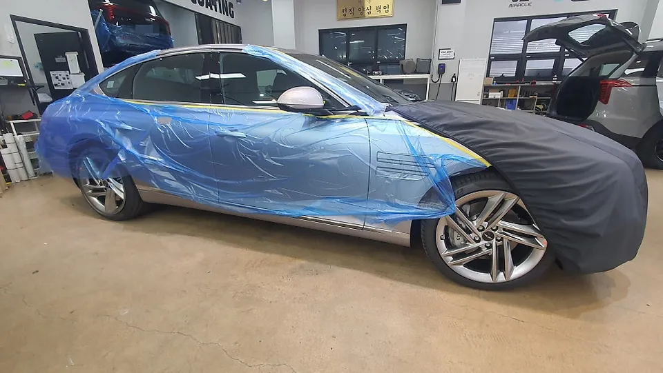 Genesis G80 new car package - Genesis G80 Tinting & PPF Package Review photo 6