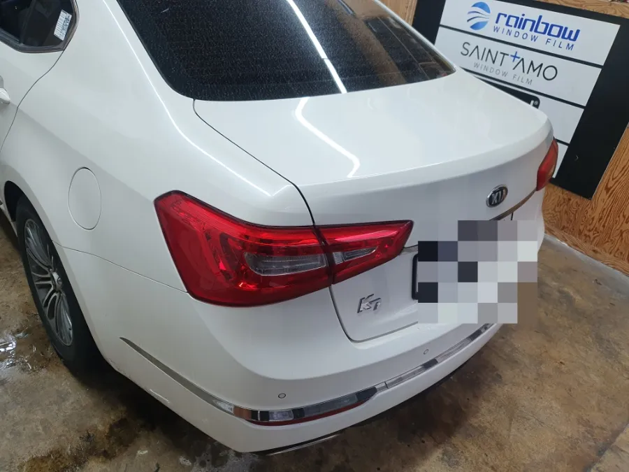 Kia K7 YGのAndroid Auto・CarPlay取付事例 写真