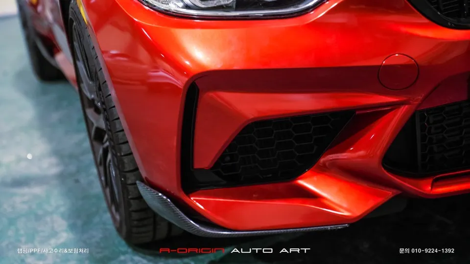BMW M2のカーラッピング事例｜費用目安・仕上がり 施工写真 1-2