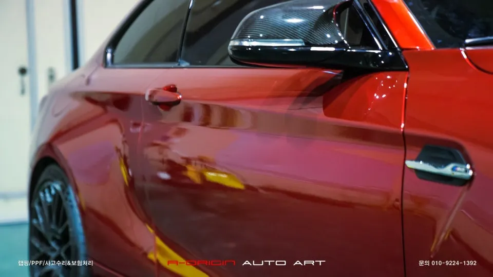BMW M2のカーラッピング事例｜費用目安・仕上がり 施工写真 3-2