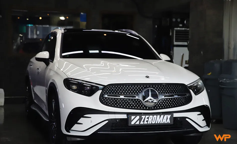 Mercedes-Benz GLC 300 PPF施工事例:韓国での実例紹介 施工写真 1-1
