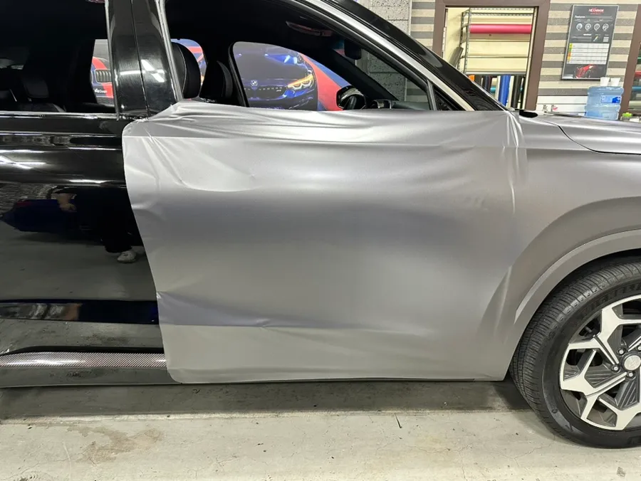 Hyundai Palisadeのカーラッピング事例 施工写真 1-3