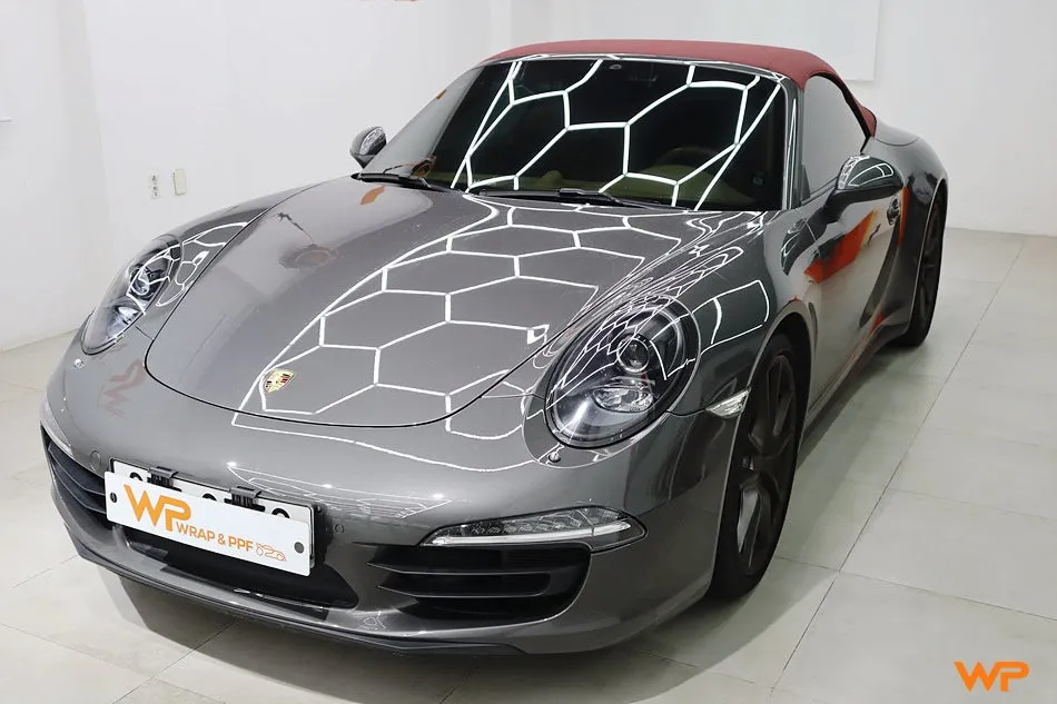 Porsche 911のPPF施工事例｜費用目安・仕上がり 施工写真 3-1
