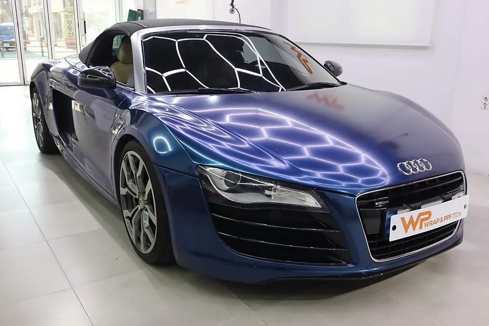 Audi R8 vinyl wrap review