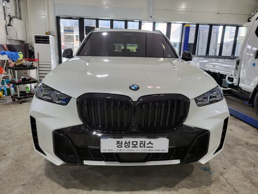 BMW X5 surround view camera installation result