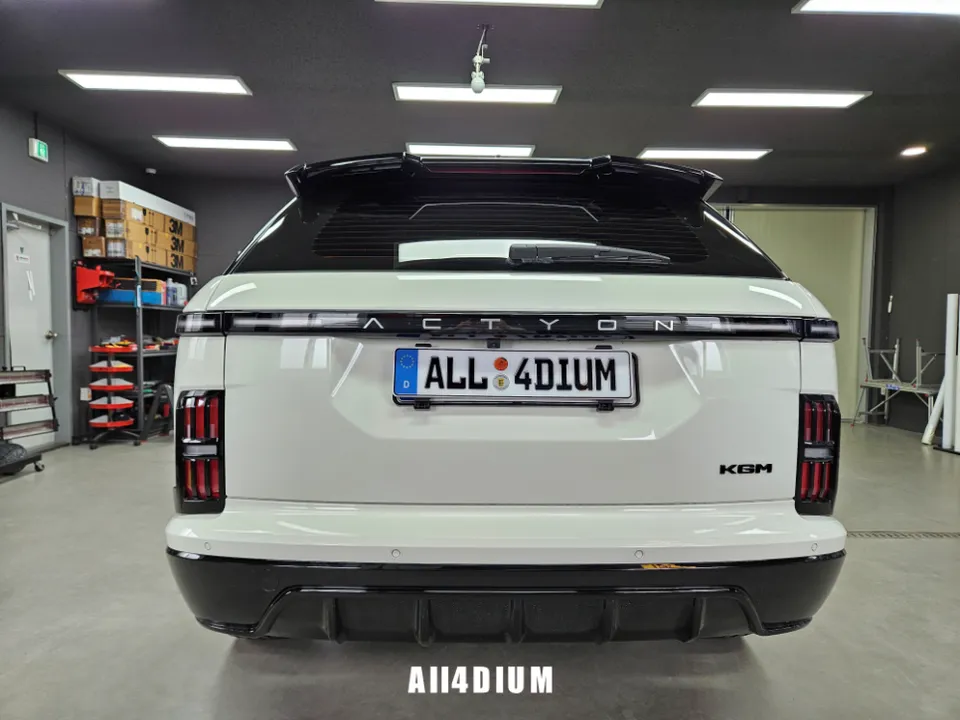 KG Mobility Actyon vinyl wrap - KG Mobility Actyon Vinyl Wrap Review: Cost & Results photo 3