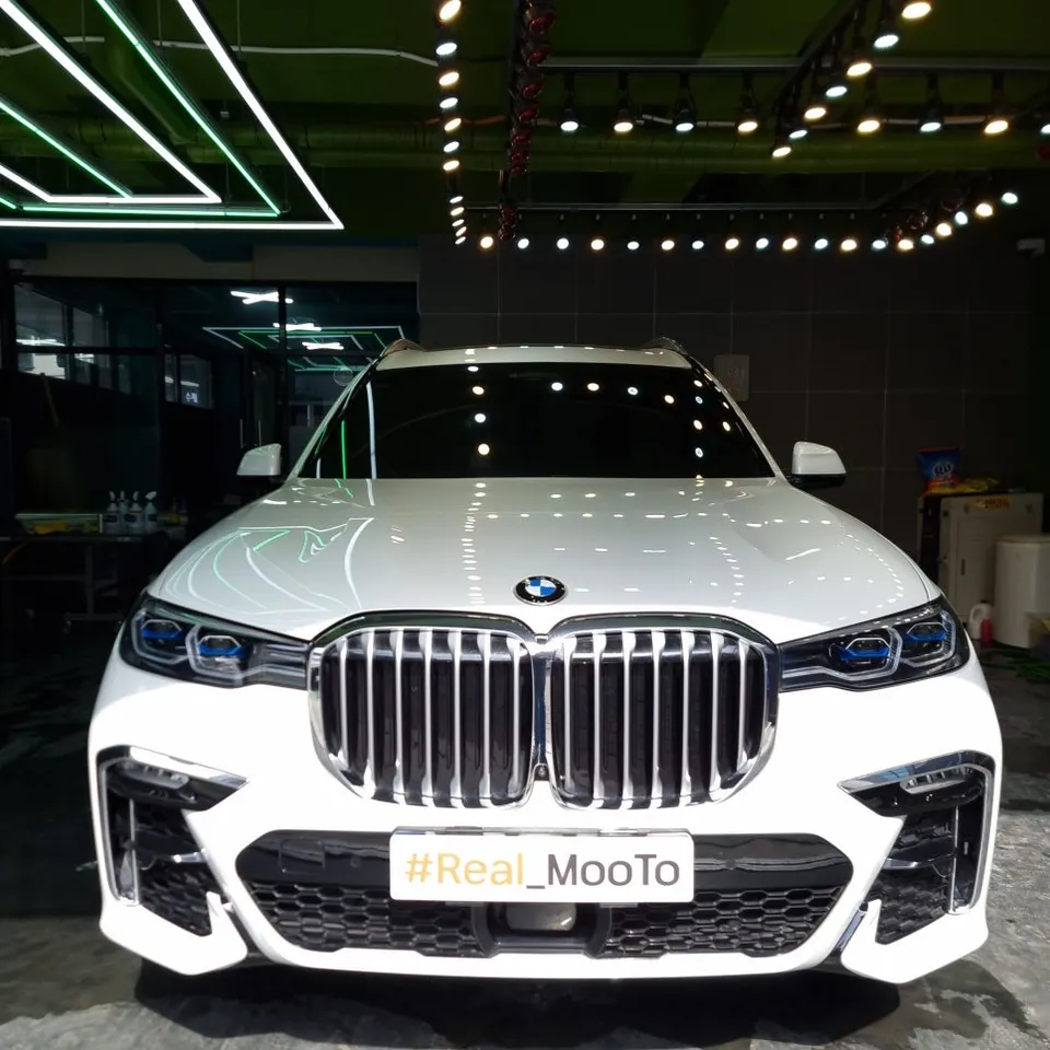 BMW X7 paint correction installation result