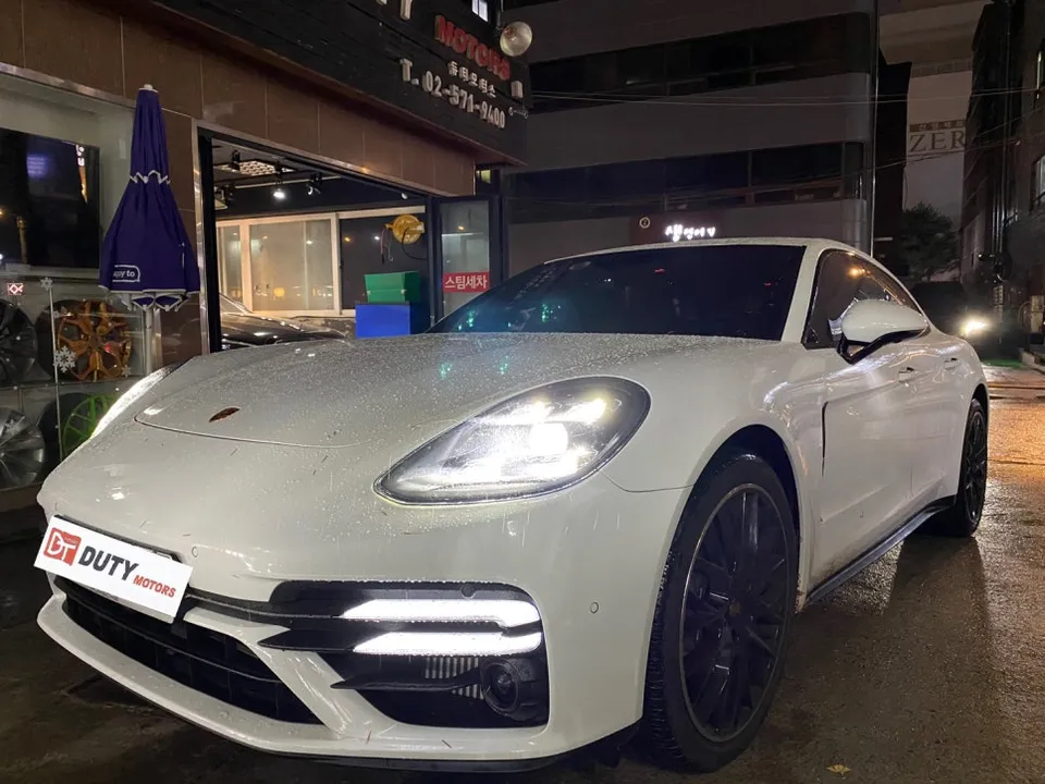Porsche 파나메라 GTS wheel repair installation result