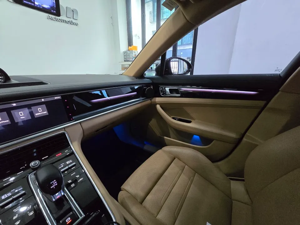 Porsche Panamera 971 ambient lighting - Porsche Panamera 971 Ambient Lighting Review: Cost & Results photo 5